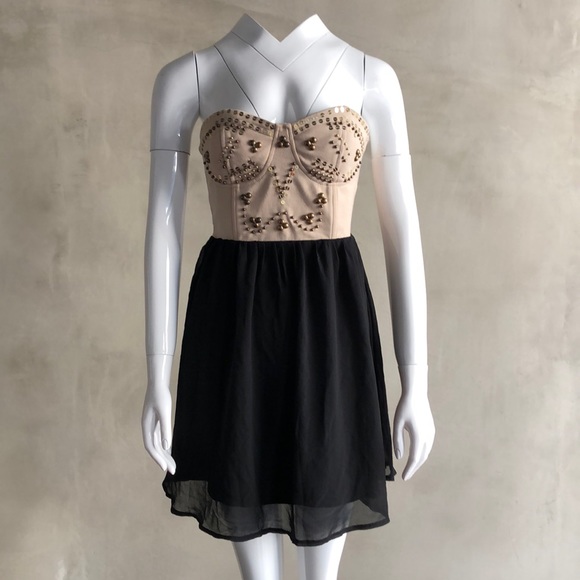 Jenna Jameson Dresses & Skirts - My Pretty Nude & Black Dress
